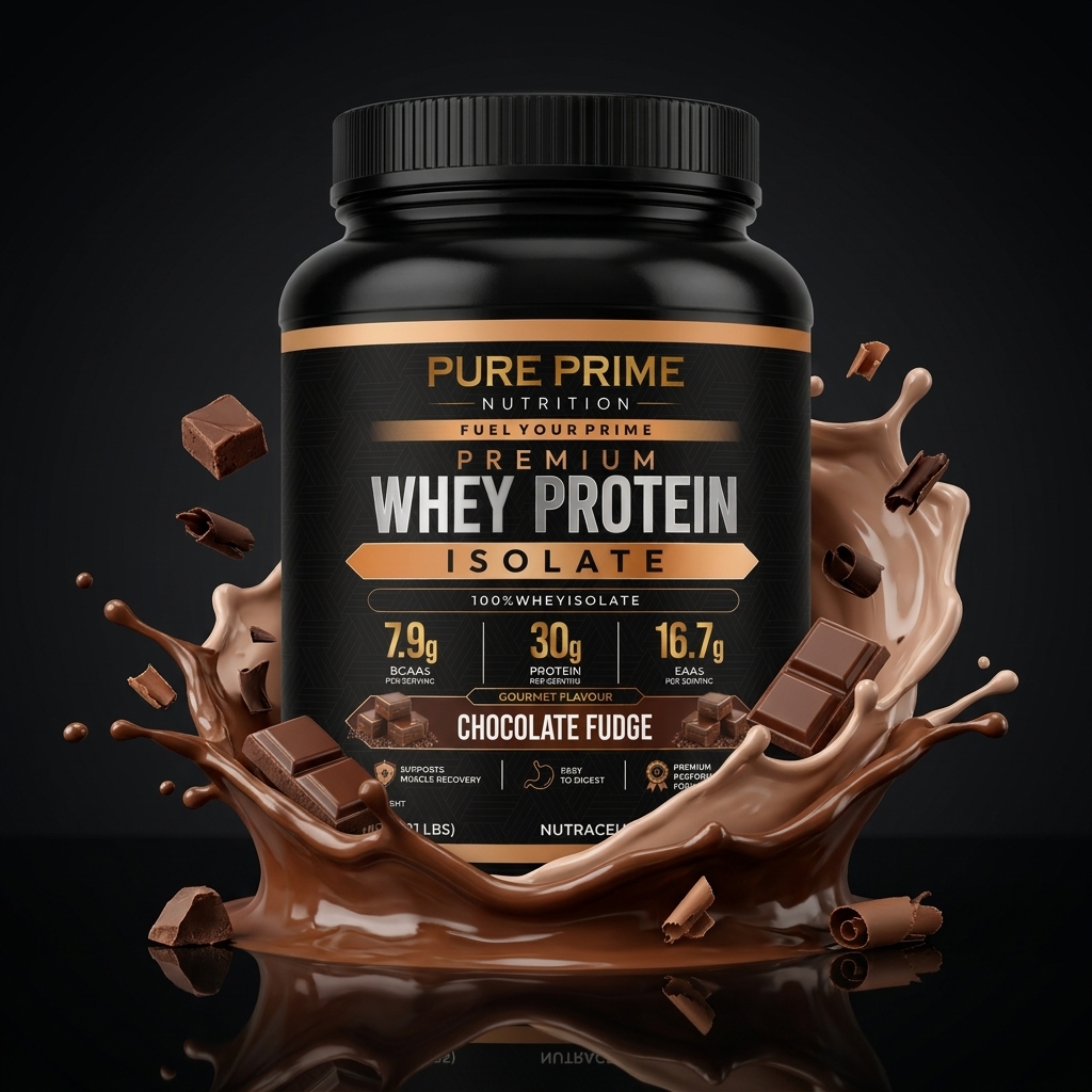 Pure Prime Whey Isolate Chocolate Fudge